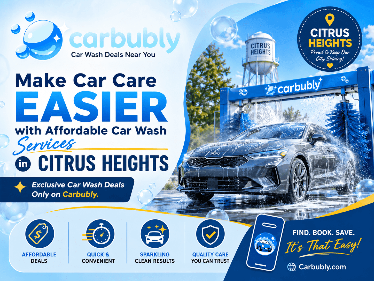 Affordable Car Wash Services in Citrus Heights