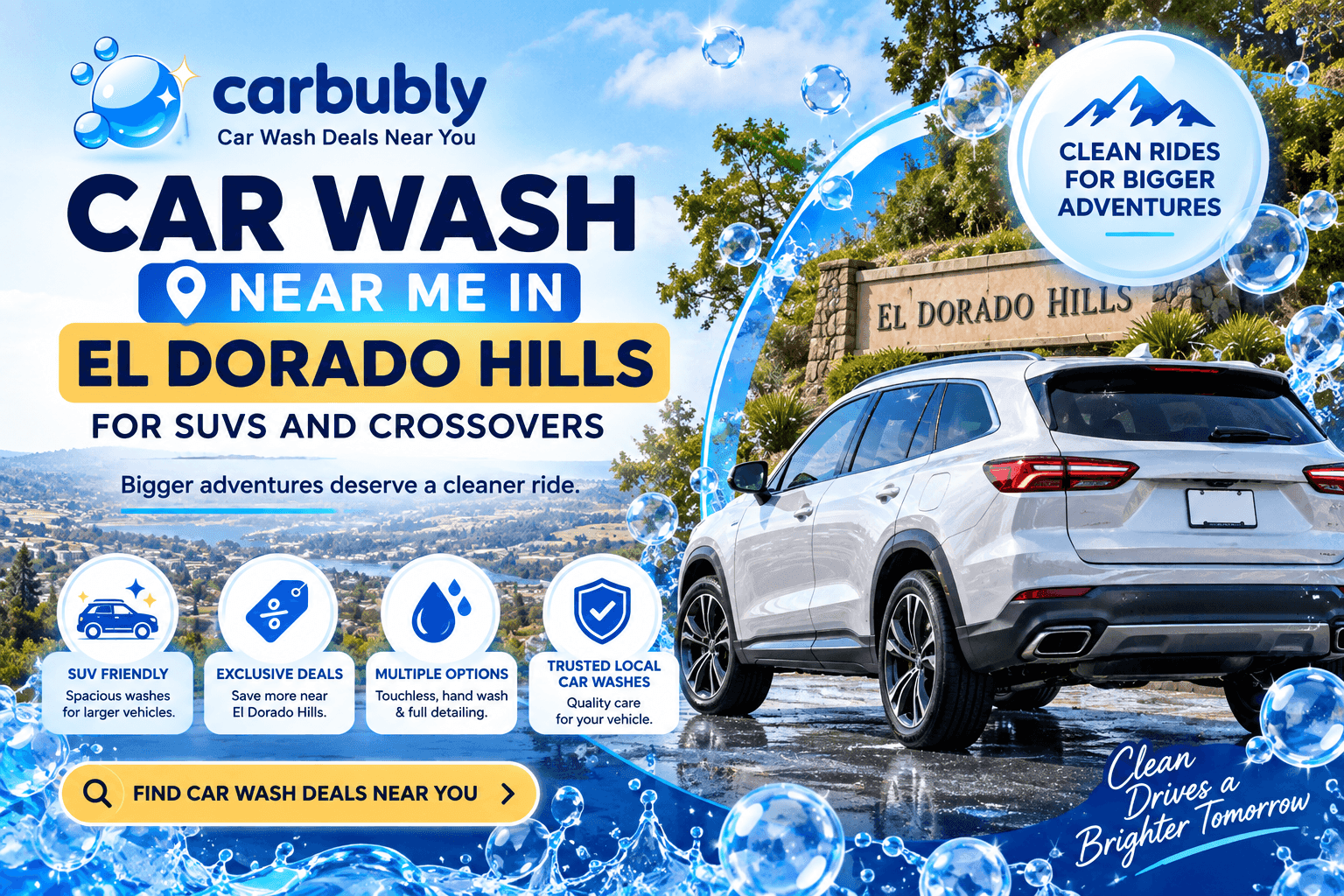 Car Wash Near Me in El Dorado Hills for SUVs