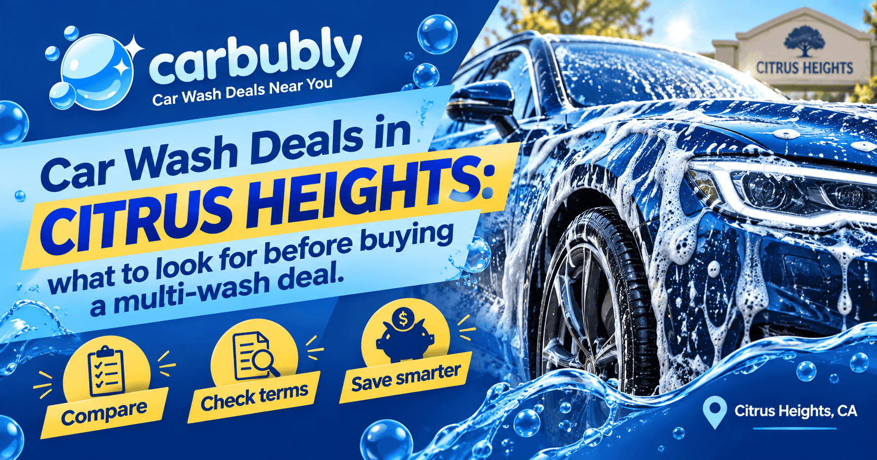 Car Wash Packages Citrus Heights: Multi-Wash Guide