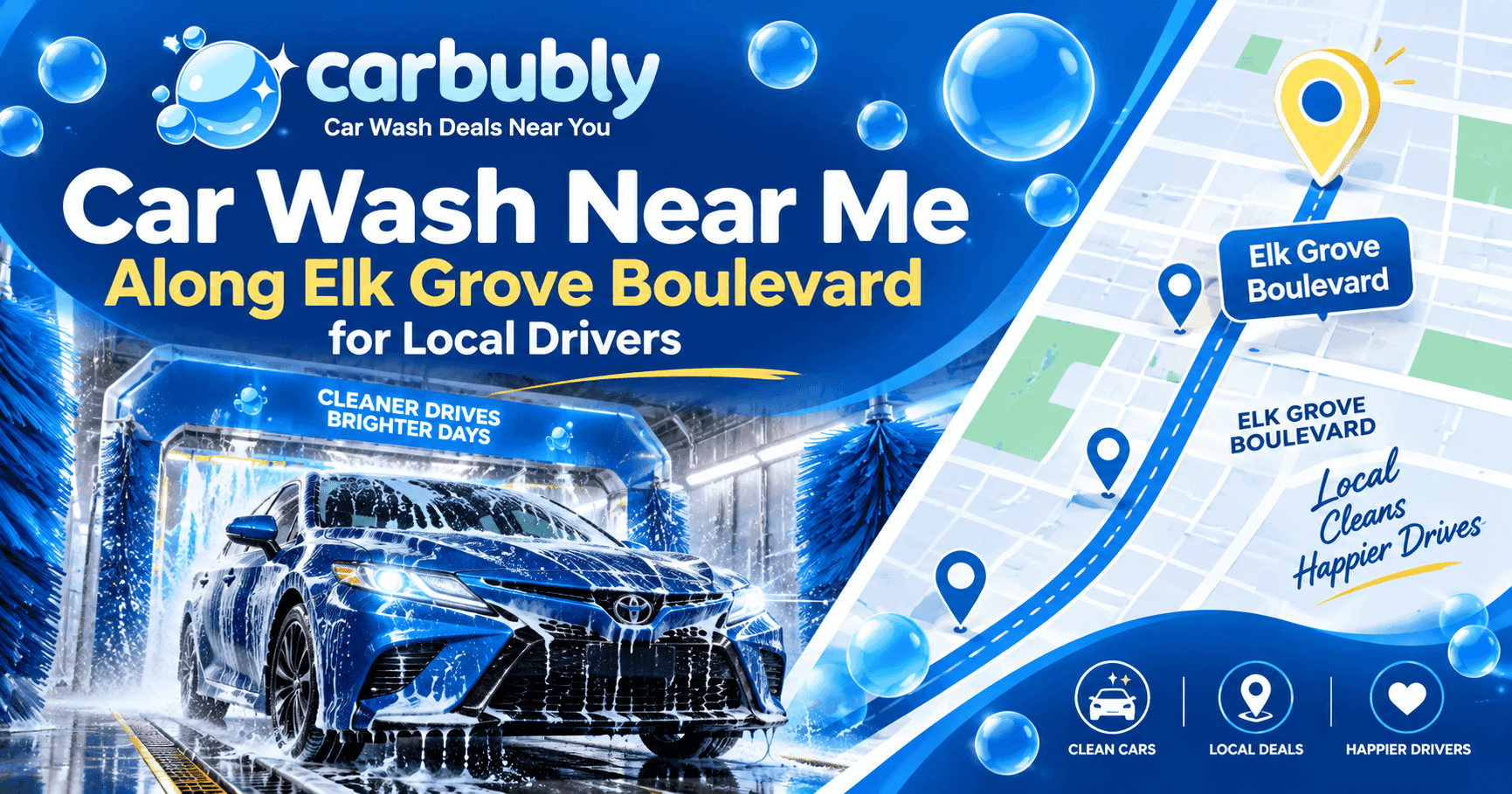 Car Wash Near Me Along Elk Grove Boulevard for Local Drivers