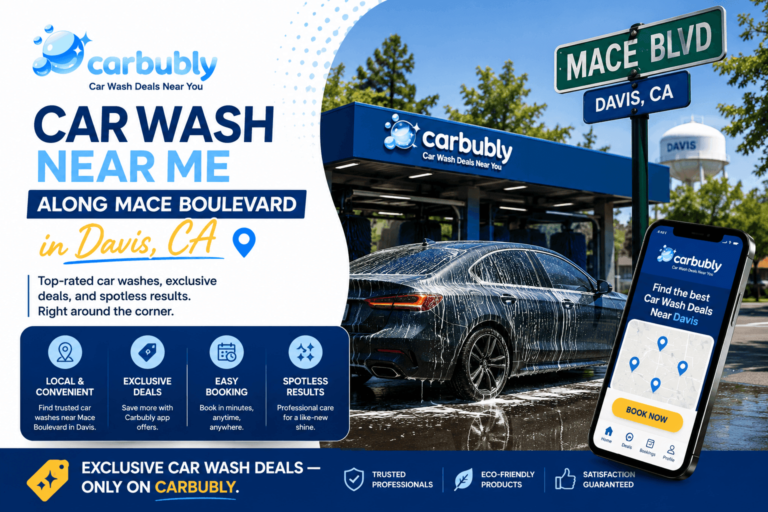 Car Wash Near Me Along Mace Boulevard Davis