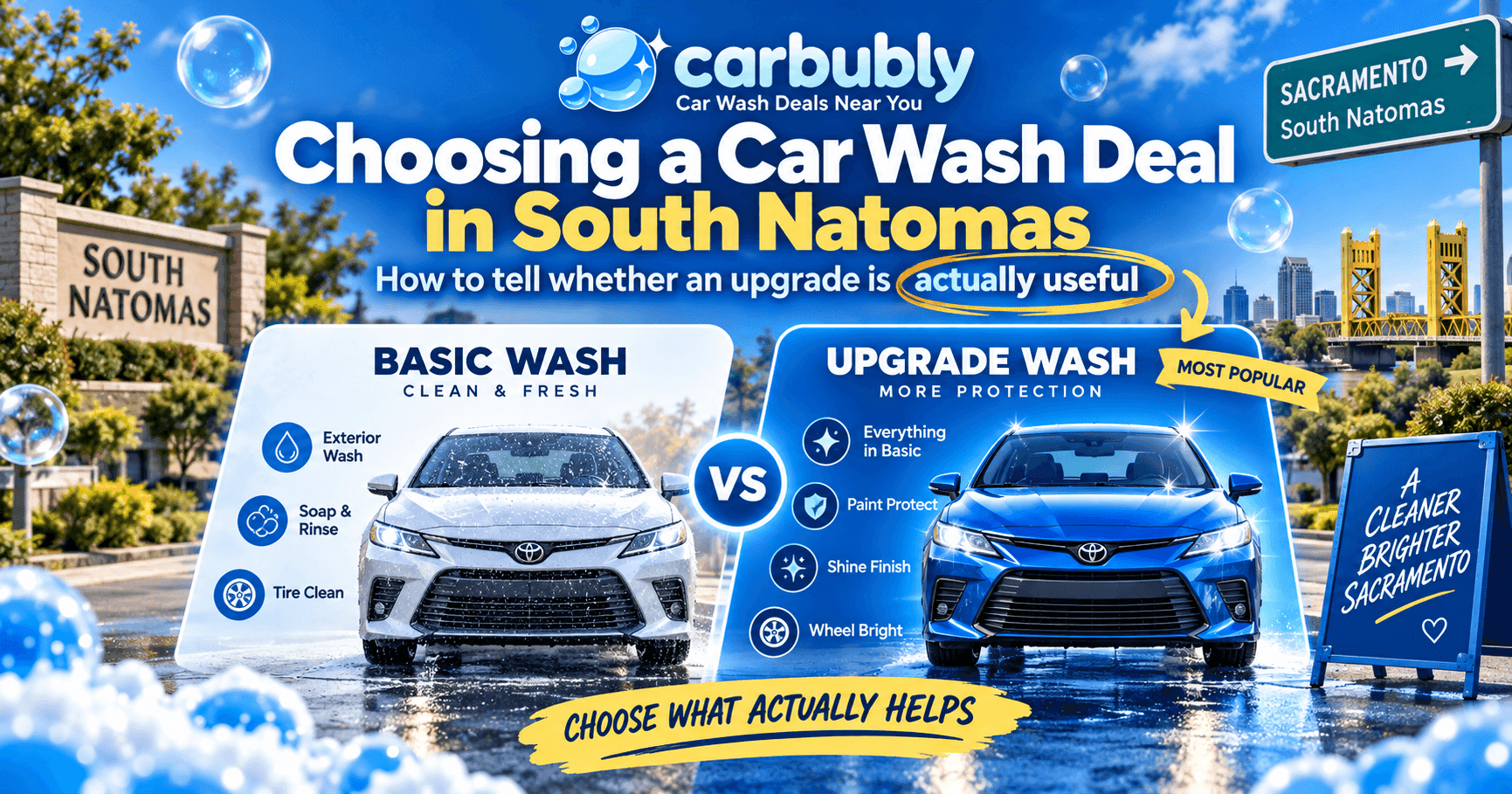 Car Wash Deals in South Natomas Upgrade Guide