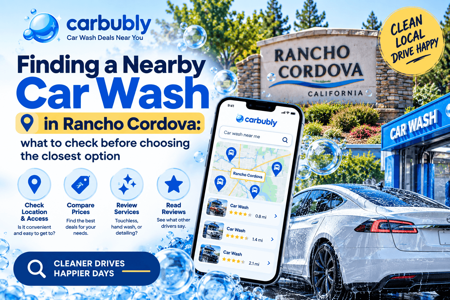 Car Wash Near Me Rancho Cordova: Nearby Guide