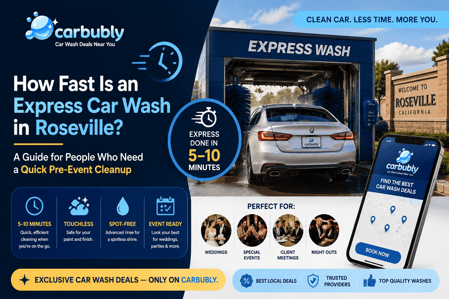 Express Car Wash in Roseville Pre-Event Guide