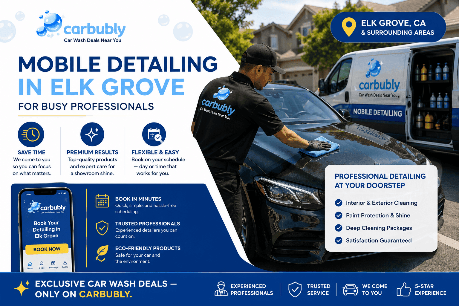 Mobile Detailing in Elk Grove for Busy Professionals