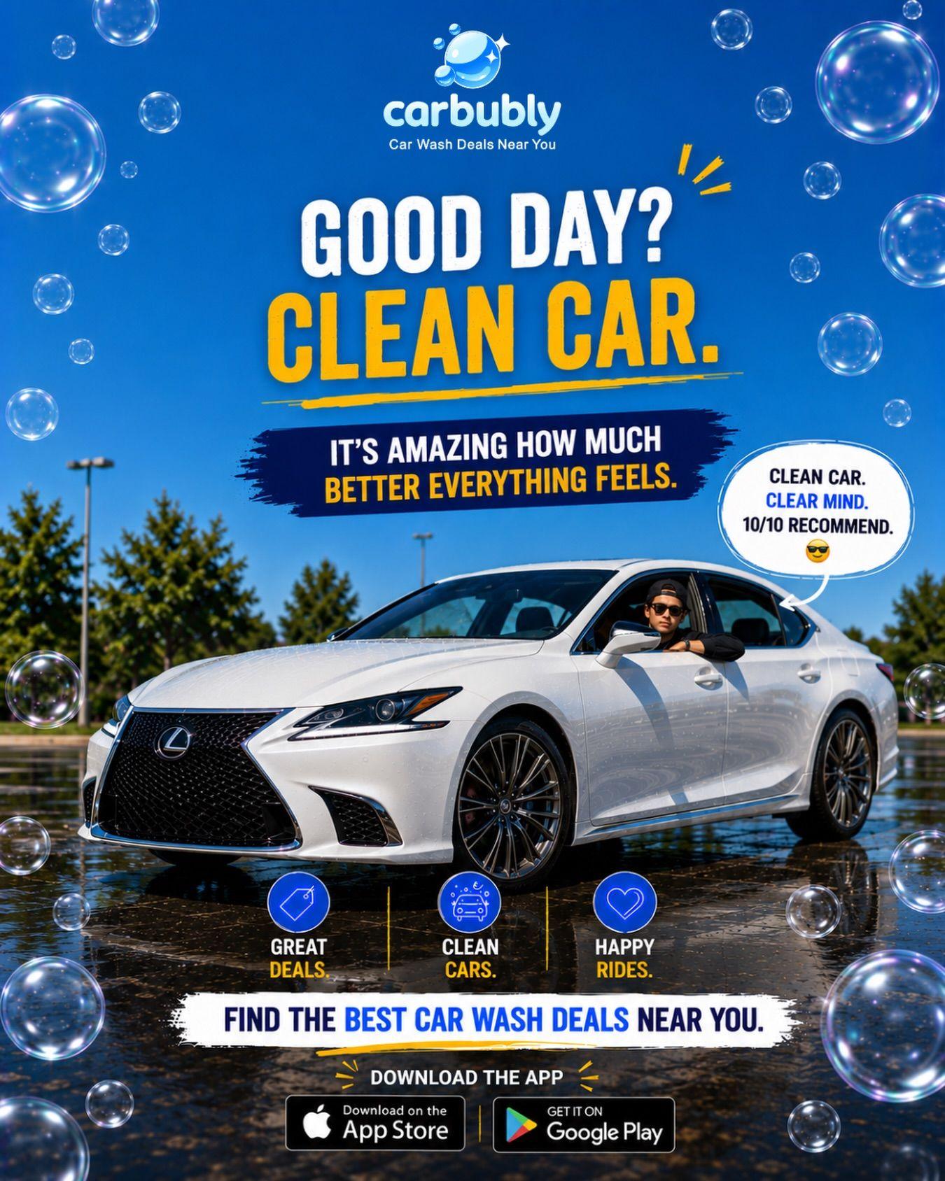 Good Day Clean Car with Carbubly in Citrus Heights