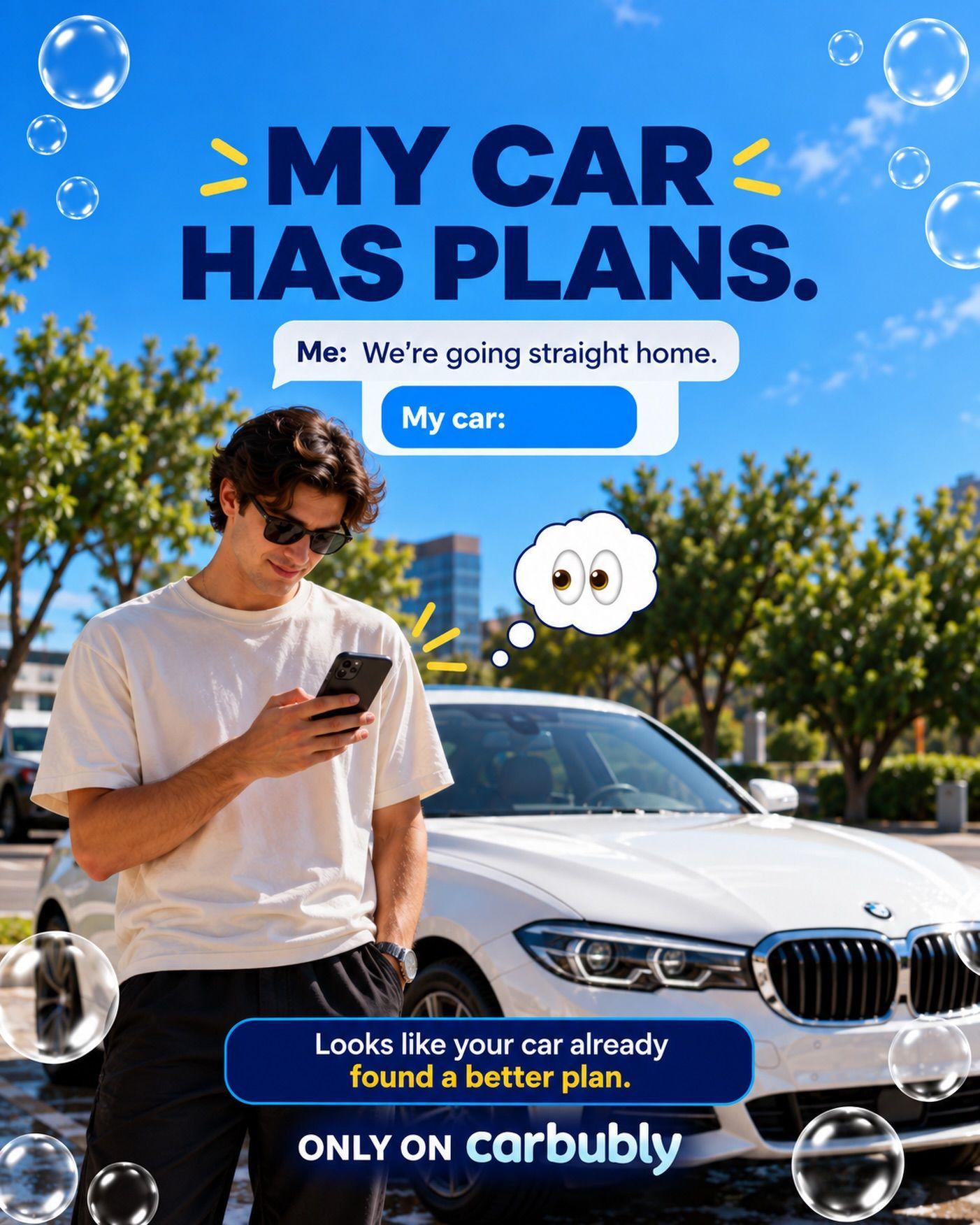 My Car Has Plans Getting Car Wash in Sacramento